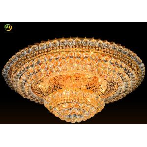 JYLIGHTLING Crystal chandelier, living room lamp, modern and simple, elegant