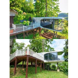 Customizable Capsule Mobile Home Durable Capsule Container House