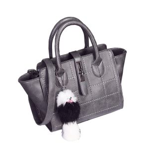 ROHS PDF Ladies Stylish Handbags Genuine Leather Tote 30x29x13cm