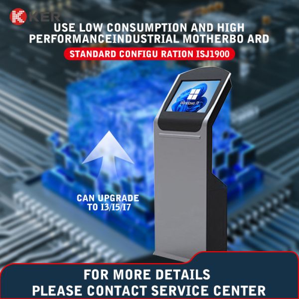 Buy 19" 21.5" Nfc Reader Terminal Multifunction Self Service Kiosk at wholesale prices