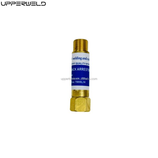 Working Flow Oxygen 7000LT/H Oxygen Flashback Arrestor Safety Valve for Welding Cutting