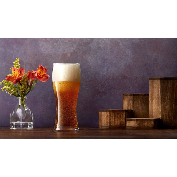 LFGB Certificated 400ML Classic Beer Pint Glasses For Bar