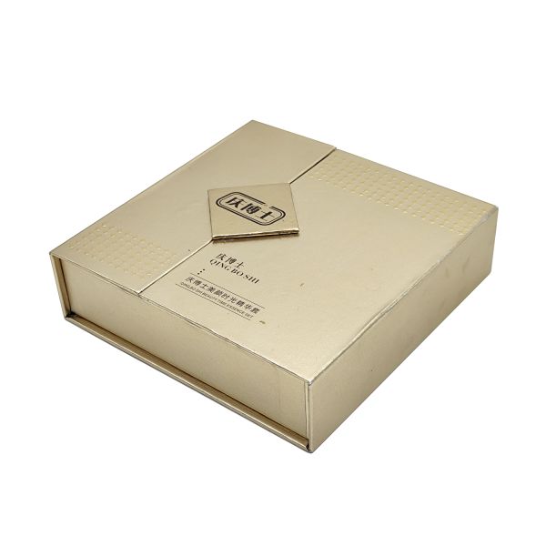 Cuboid Paperboard Custom Gift Box Packaging For Aromatherapy Skincare Essential Oil