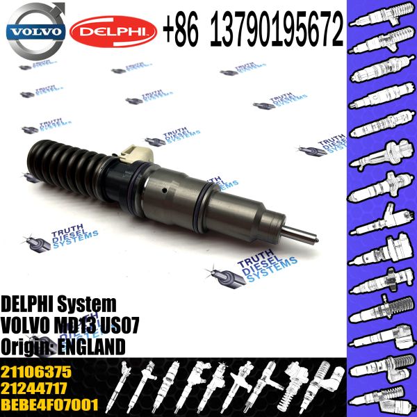 Diesel Fuel Injector 21244717 20582430 BEBE4F01001 BEBE4F07001 20977565 21106375