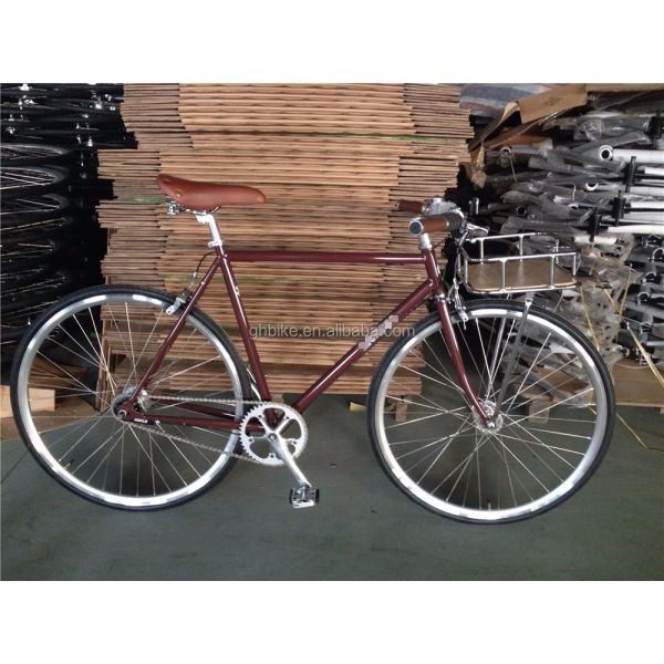 700C Lasco Crank Set Multi 3 Speed Comfort City Cruiser Rental Bikes for Men's Fitness