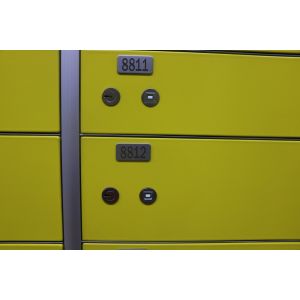 Height 2000mm Width 15000mm Bank Safety Locker Stainless Steel