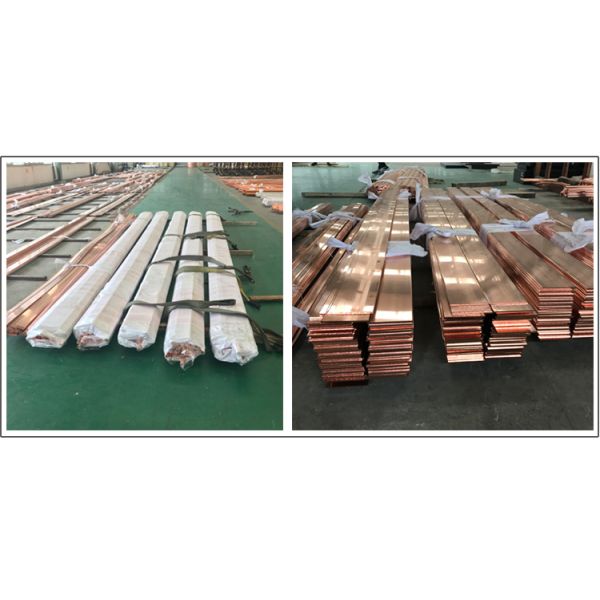 Nickel coated small diameter polished copper round bar
