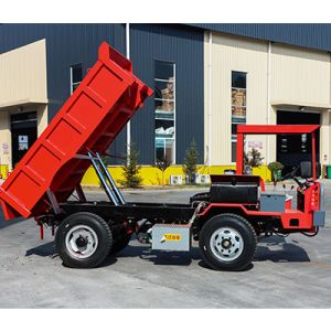 Hydraulic Diesel Underground Mining Truck 4x4 Wheel 3 Tons