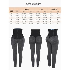 Shapers Neoprene Tummy Control Corset Waist Trainer Leggings with 30%Spandex 70