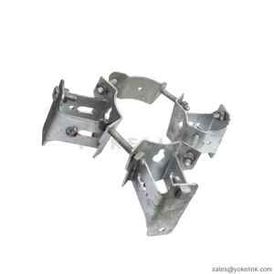 HDG Steel Transformer Mounting Bracket