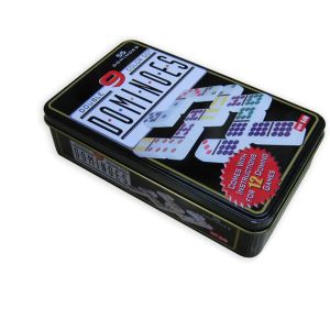 Plastic Melamine Mexican Double Nine Dominoes Set Custom