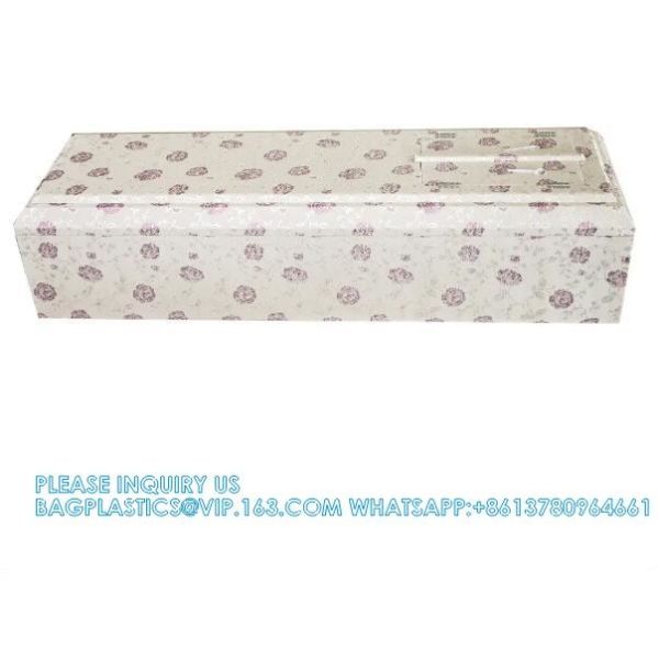 Dome Shape Cloth Decoration Wood Coffin Funeral Supplies Wood Burial Coffin Burial Collapsible Coffin Casket