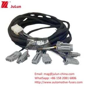 Custom Manufacturing Design 40 Pin Car Play Audio Dsp Cable Assembly Wire Harness Adapters