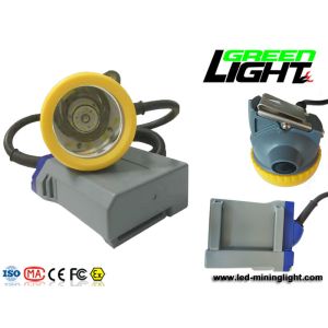 216lum 1.67W Coal Miner Cap Lights Rechargeable 6600mAh Battery