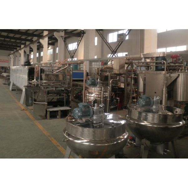 SS304 300KG/H 150KG/H Soft Candy Gummy Bear Production Line Machine Gummy Jelly Bear Processing Line Equipment Machinery