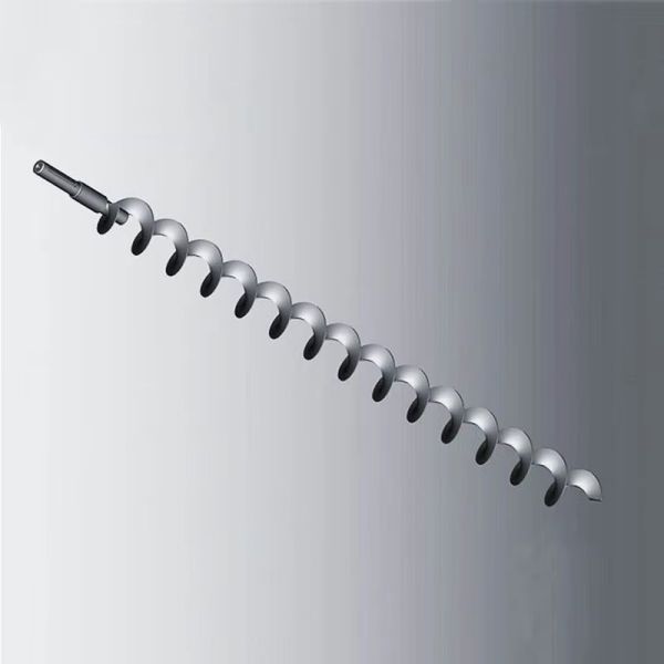 Shaftless Auger Screw For Transporting Granular Items Made Form Stainless Steel Normal Steel
