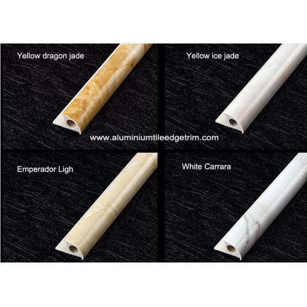 marble color bullnose tile trim