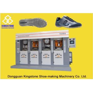 2/4 Stations PVC Outsole / Sole Injection Molding Machine 220T