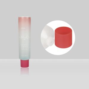 Custom Empty Cosmetic Squeeze Tubes Plastic Cream D40mm 70-180ml With Screw Cap