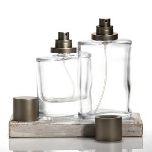 50ml 100ml Elegant Square Perfume Decant Bottle Empty Perfume Glass Spray Bottle