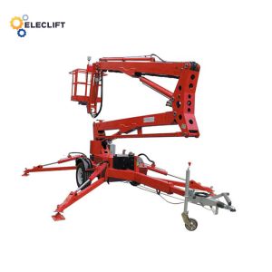 Quality Analog Controls Tow Behind Scissor Lift Telescoping Boom Lift for sale