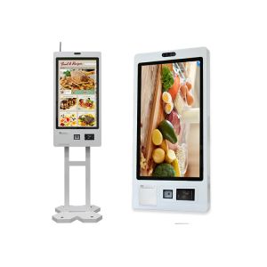 1920X1080 Resolution Self Service Ordering Kiosk and Capacitive Touch 10 Point
