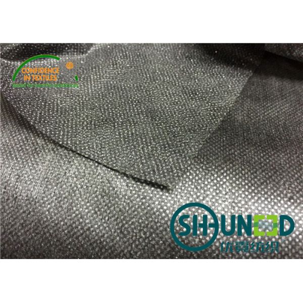 Buy 50% Polyester / 50% Nylon Non Woven Interlining With Silicon Process at wholesale prices