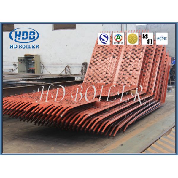 Steel Water Wall Panels Membrane Type For CFB With Natural Circulation
