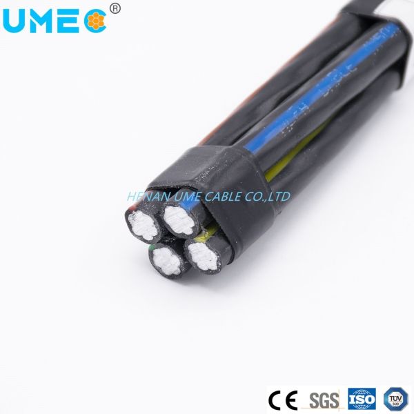 Overhead Quadruplex Service Drop Cable Aluminum Conductor Concentric-Lay
