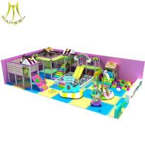 Hansel children park item playground equipment zip line playground equipment