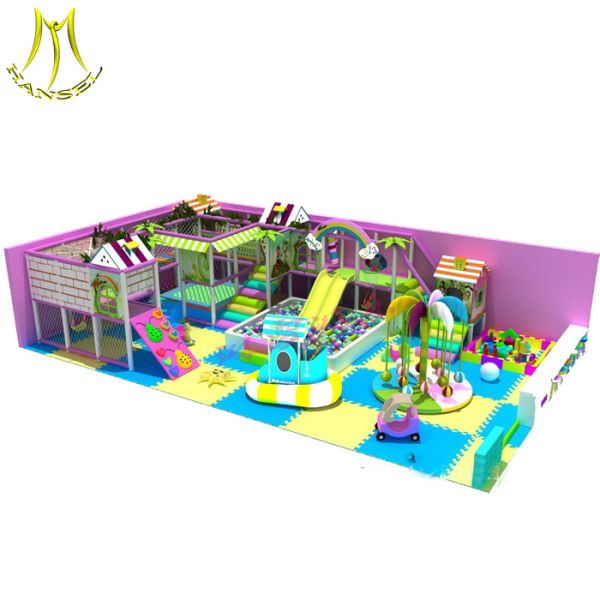 Hansel children park item playground equipment zip line playground equipment