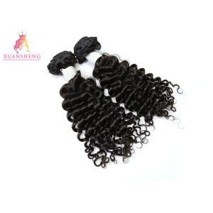 China Comfortable Peruvian Deep Wave Hair Bundles Without Fiber No Chemical on sale