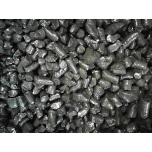 Black Solid Coal Tar Pitch Of Graphite Electrode 1.15 - 1.25 Relative Density