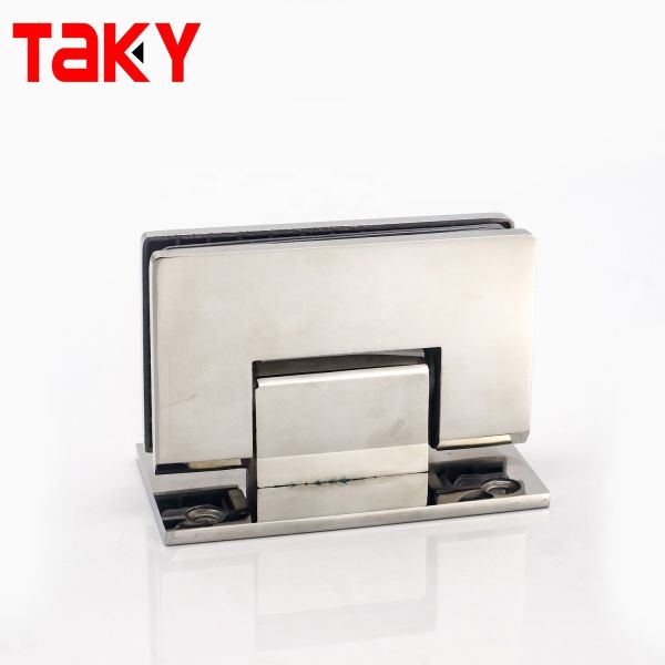 600-800mm Door Width Stainless Steel 304 Hydraulic Wall Glass Hinges for Shower
