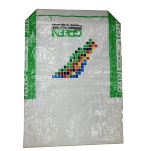 Printed Bopp Laminated PP Woven Bags , Polypropylene Fertilizer Packaging Bags