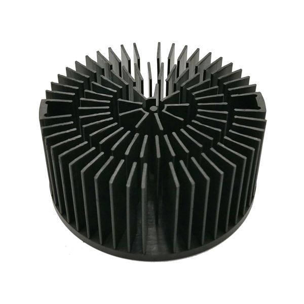 Buy Black Anodized Cold Forged Aluminum Heat Sink Rustproof AL1070 at wholesale prices