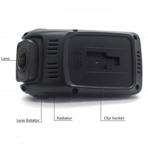 HD 1080P dash camera dual lens Super Capacitor FHD 1080P Novatek 96655 AR0330 6G