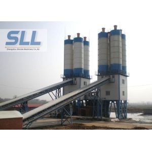 High Layout Flexibility Compact Concrete Batching Plant With Electric Pulse De
