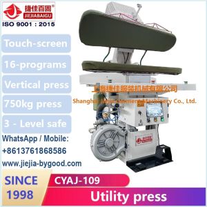 Commercial Laundry Steam Press utility dry pressing machine equipment touch