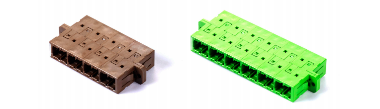 MU Stackable Adapter Fiber Optic Adapters Easily Install Integrated Simplex