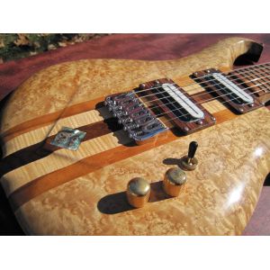 Sliced Natural Birds Eye Maple Wood Veneer Sheet