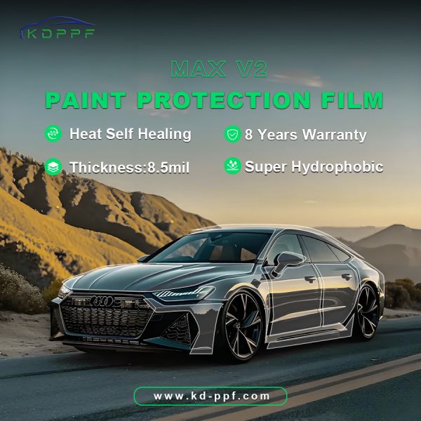Self-Healing Gloss Paint Protection Film with UV Resistance – Premium Clear PPF