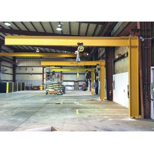 Fixed Column Slewing Rotate 5 Ton Mobile Crane Lifting Equipment For Workshop