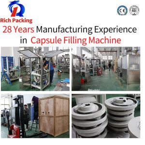 40000 Pcs/H Capsule Filling Machine Double Loader Semi Automatic