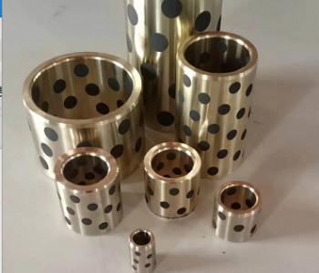 Buy Graphite Oilless Wrapped Bronze Bushings Copper Sleeve Customized Size at wholesale prices