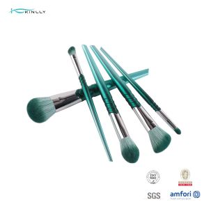 9pcs Soft Makeup Brushes Beveling Aluminum Ferrule Beauty Creations Brushes
