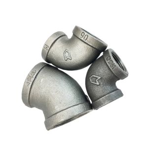 BSI Malleable Iron Pipe Fittings Female Threaded Carbon Steel Elbow