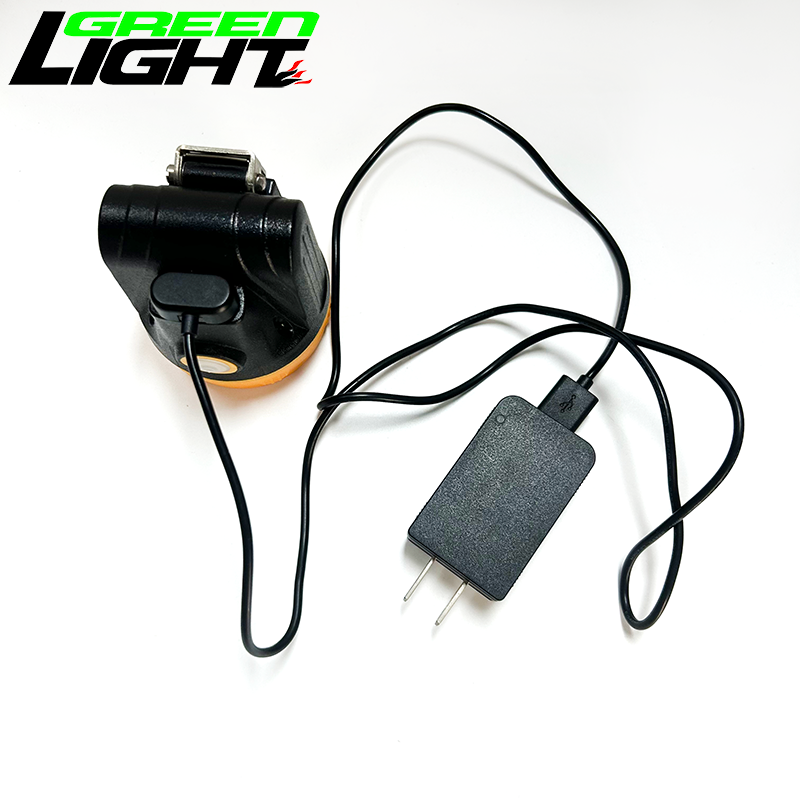 Rechargeable LED Mining Headlamp with 13-15 Hours Runtime 3.8Ah Battery and