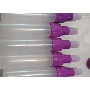 PET Cylindrical Plastic Reagent Bottle 5ml Mini Plastic Spray Bottle