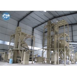 10 - 15T Weight Dry Mortar Production Line Tile Adhesive Mixing Production Line